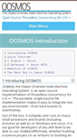 Mobile Screenshot of oosmos.com