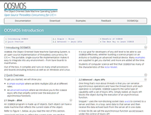 Tablet Screenshot of oosmos.com